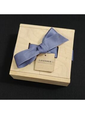 The Thymes Limited Lavender Scented Stones Wooden Box Aromatherapy Potpourri NEW